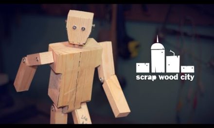 Create a Wooden Robot… DIY style!