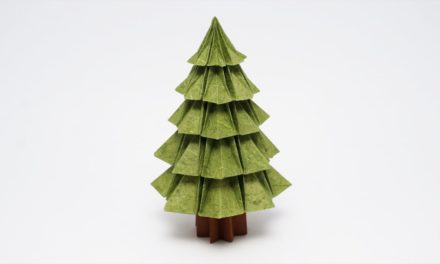 Create an Origami Christmas Tree by Jo Nakashima